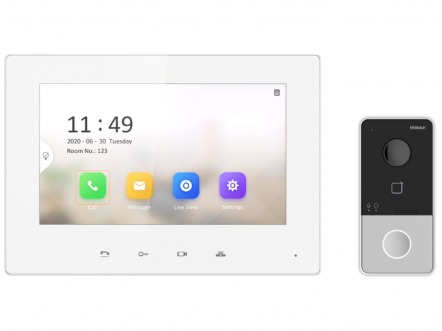 DS-D100IKWF Комплект IP-видеодомофона