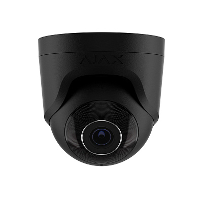 IP-камера Ajax TurretCam чёрная, проводная, 8 Мп, 2,8 мм IP-камера Ajax TurretCam чёрная, проводная, 8 Мп, 2,8 мм