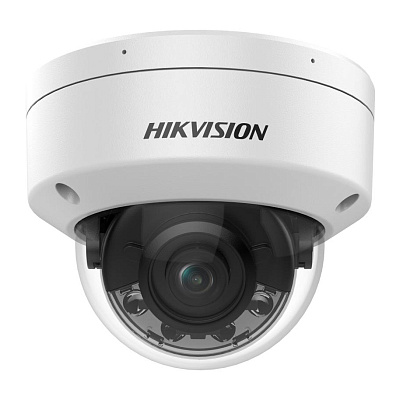 Hikvision DS-2CD2187G2H-LISU (2,8 мм): купольная IP-видеокамера 8 Мп со Smart Hybrid Light Hikvision DS-2CD2187G2H-LISU (2,8 мм): купольная IP-видеокамера 8 Мп со Smart Hybrid Light