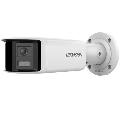 Hikvision DS-2CD2T47G2P-LSU/SL (2,8 мм) — 4 Мп панорамная уличная видеокамера ColorVu IP