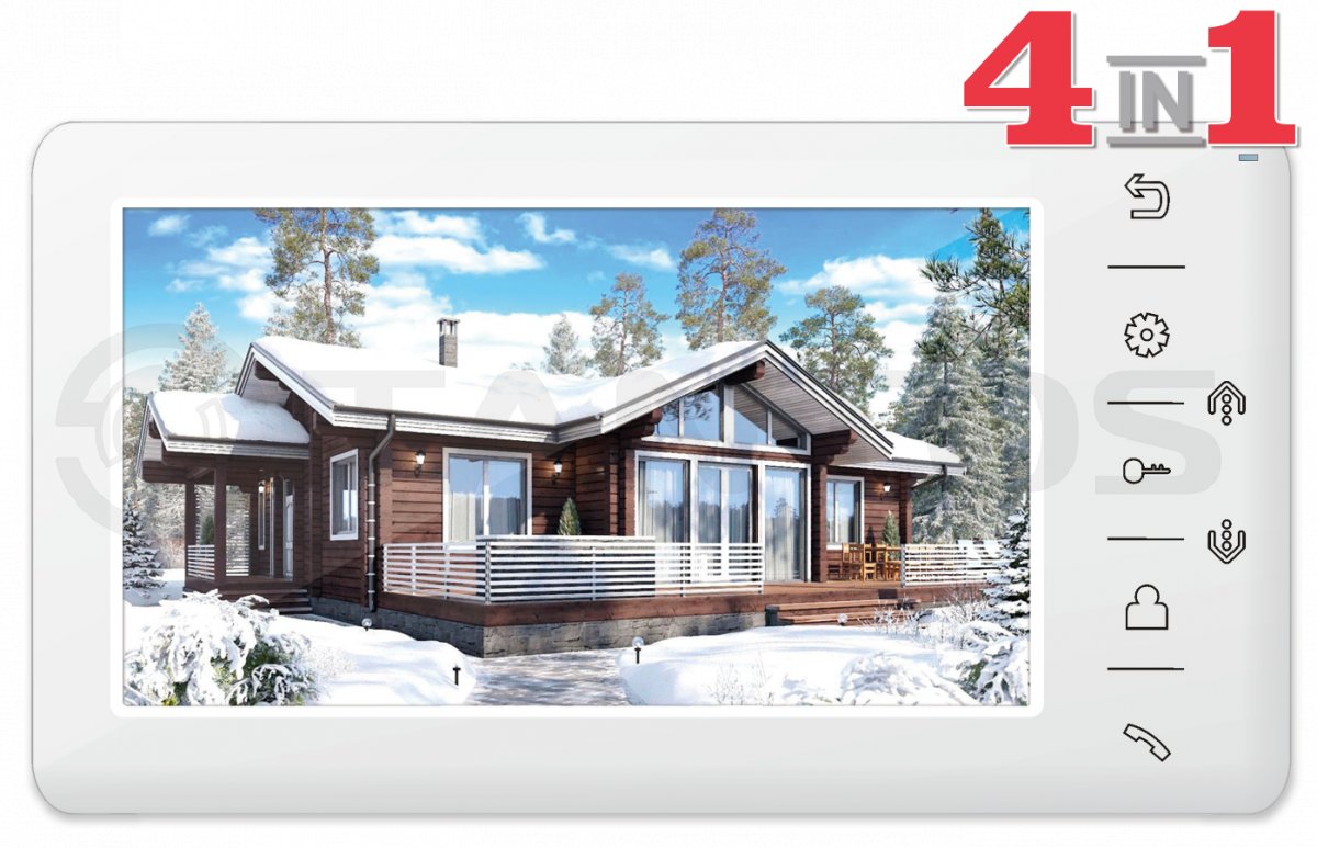 Видеодомофон Tantos Amelie (White) HD new edition Видеодомофон Tantos Amelie (White) HD new edition