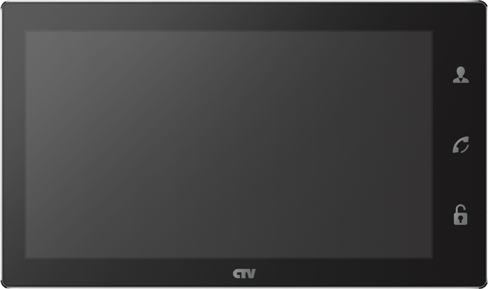 Видеодомофон CTV-M4102 FHD (черный)