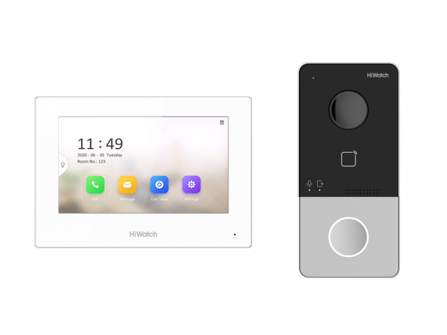 Комплект IP-видеодомофона DS-D100IKWF