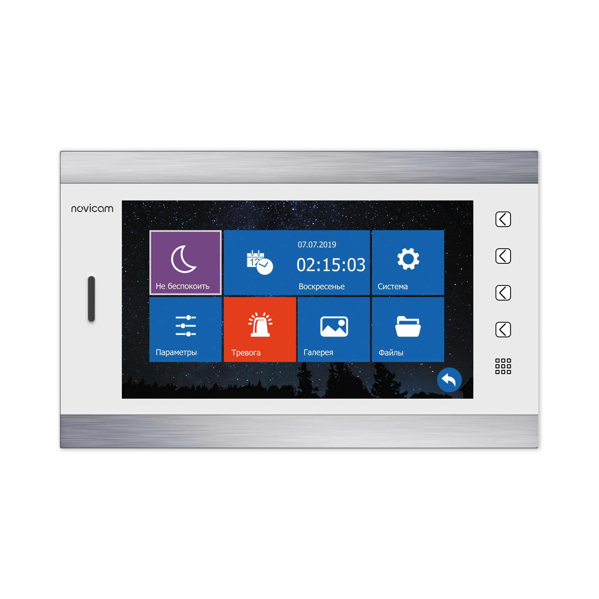 MAGIC 10 WHITE HD - монитор HD домофона 10.1" с записью, белый