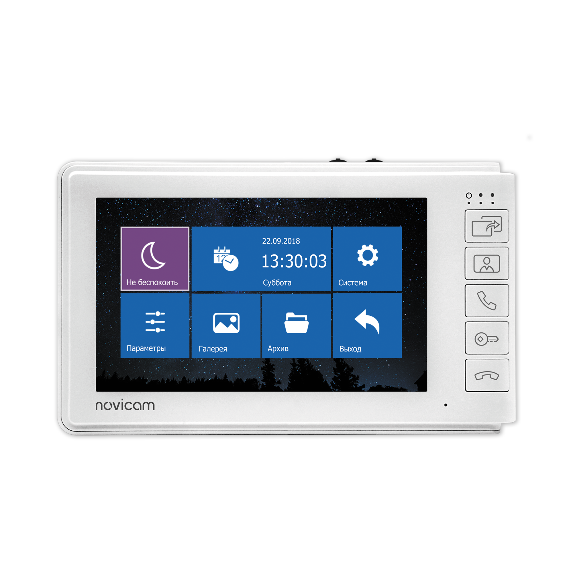 SMILE 7 HD - монитор HD домофона 7" с записью