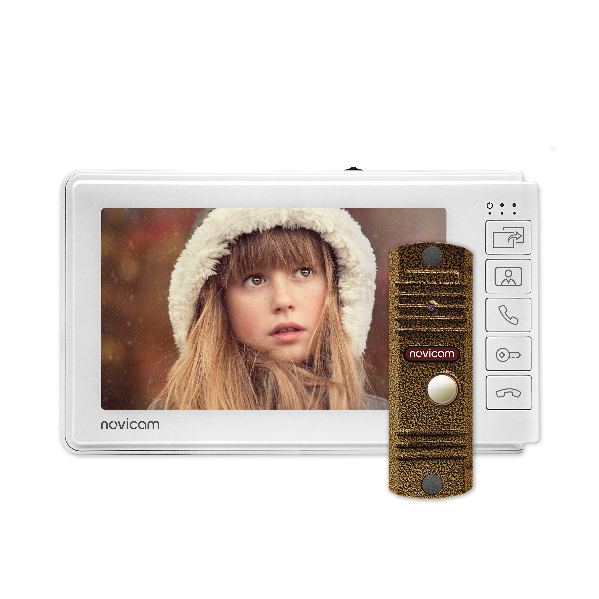 SMILE 4 KIT - комплект из монитора 4.3" и вызывной панели