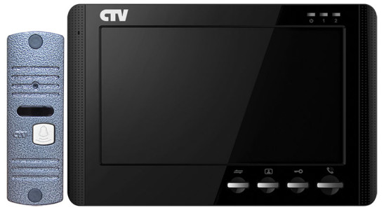 Комплект цветного видеодомофона CTV-DP1704 MD B Комплект цветного видеодомофона CTV-DP1704 MD B