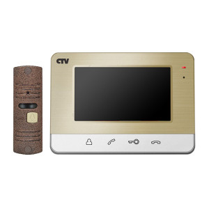 Комплект видеодомофона CTV-DP401 Комплект видеодомофона CTV-DP401