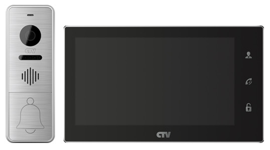 Комплект цветного видеодомофона CTV-DP4706AHD B Комплект цветного видеодомофона CTV-DP4706AHD B