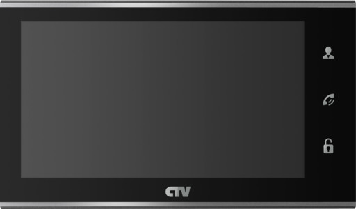 Видеодомофон CTV-M4707IP (чёрный) Видеодомофон CTV-M4707IP (чёрный)