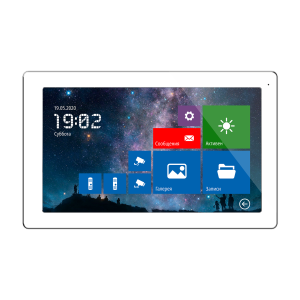 FREEDOM 10 FHD - монитор Full HD домофона 10.1" сенсорный с записью, белый
