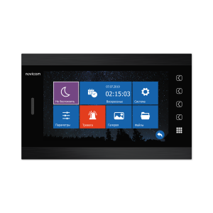 MAGIC 10 DARK HD - монитор HD домофона 10.1" с записью, чёрный