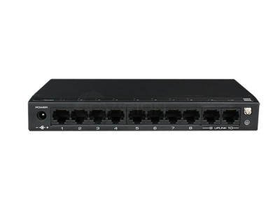 Неуправляемый 8-портовый коммутатор Utero SF10P-FHM, 60W PoE Неуправляемый 8-портовый коммутатор Utero SF10P-FHM, 60W PoE