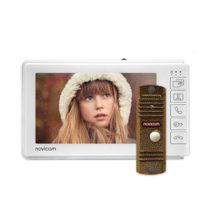 SMILE 4 KIT - комплект из монитора 4.3" и вызывной панели SMILE 4 KIT - комплект из монитора 4.3" и вызывной панели