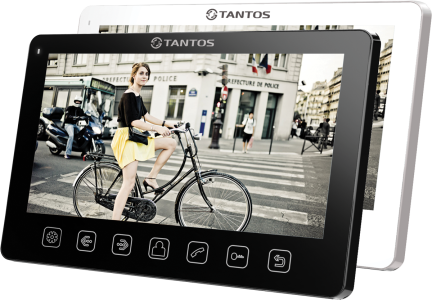 Видеодомофон Tantos Amelie Slim (белый)