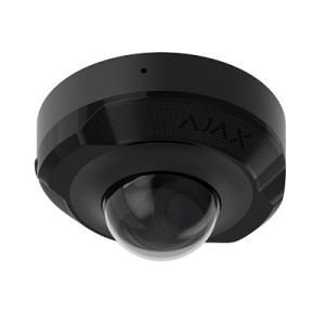 IP-камера Ajax DomeCam Mini, чёрная, проводная, 5 Мп, 2,8 мм